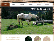 Tablet Screenshot of cavallsxic.com